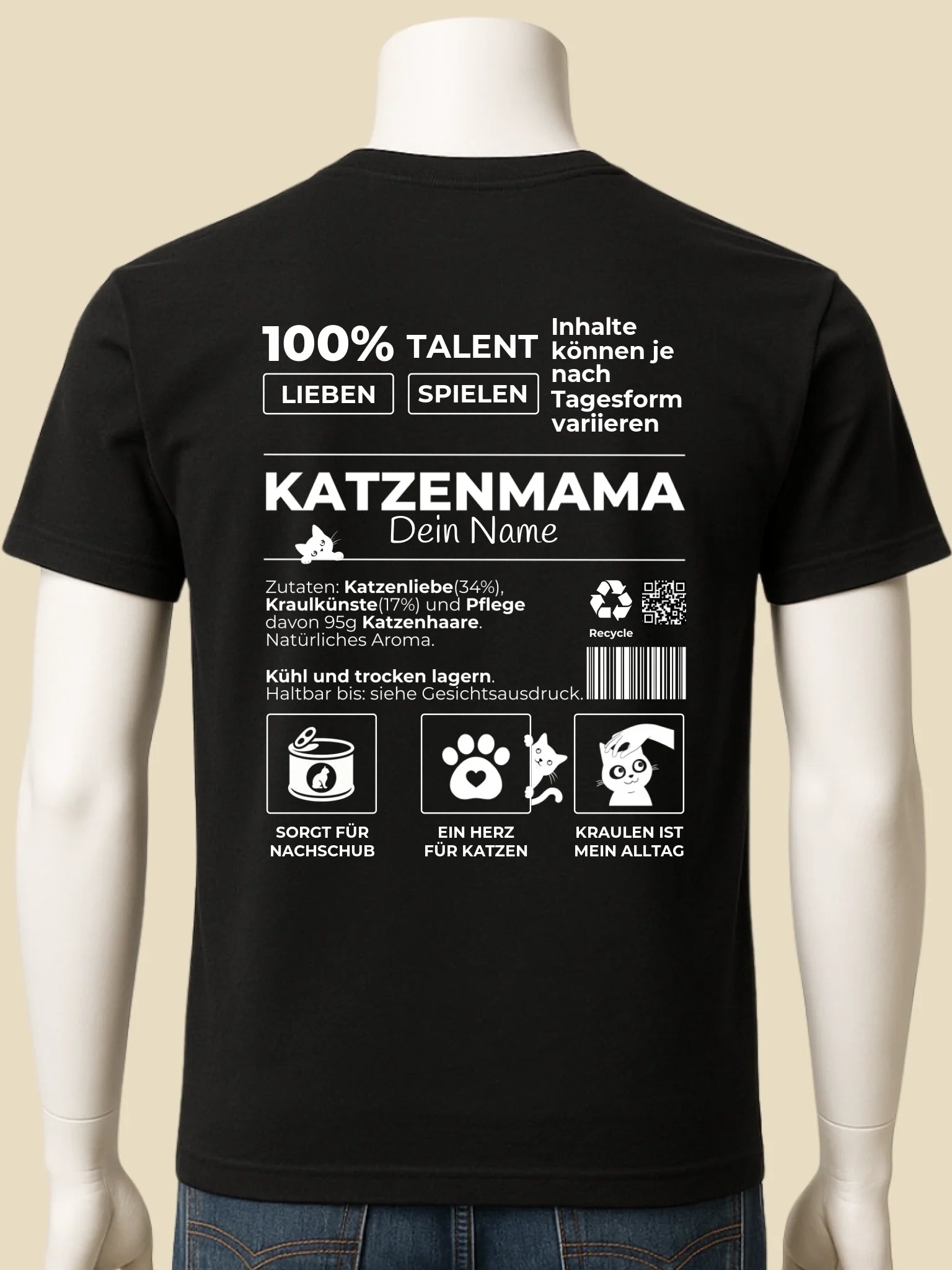 männlich mockup schwarz