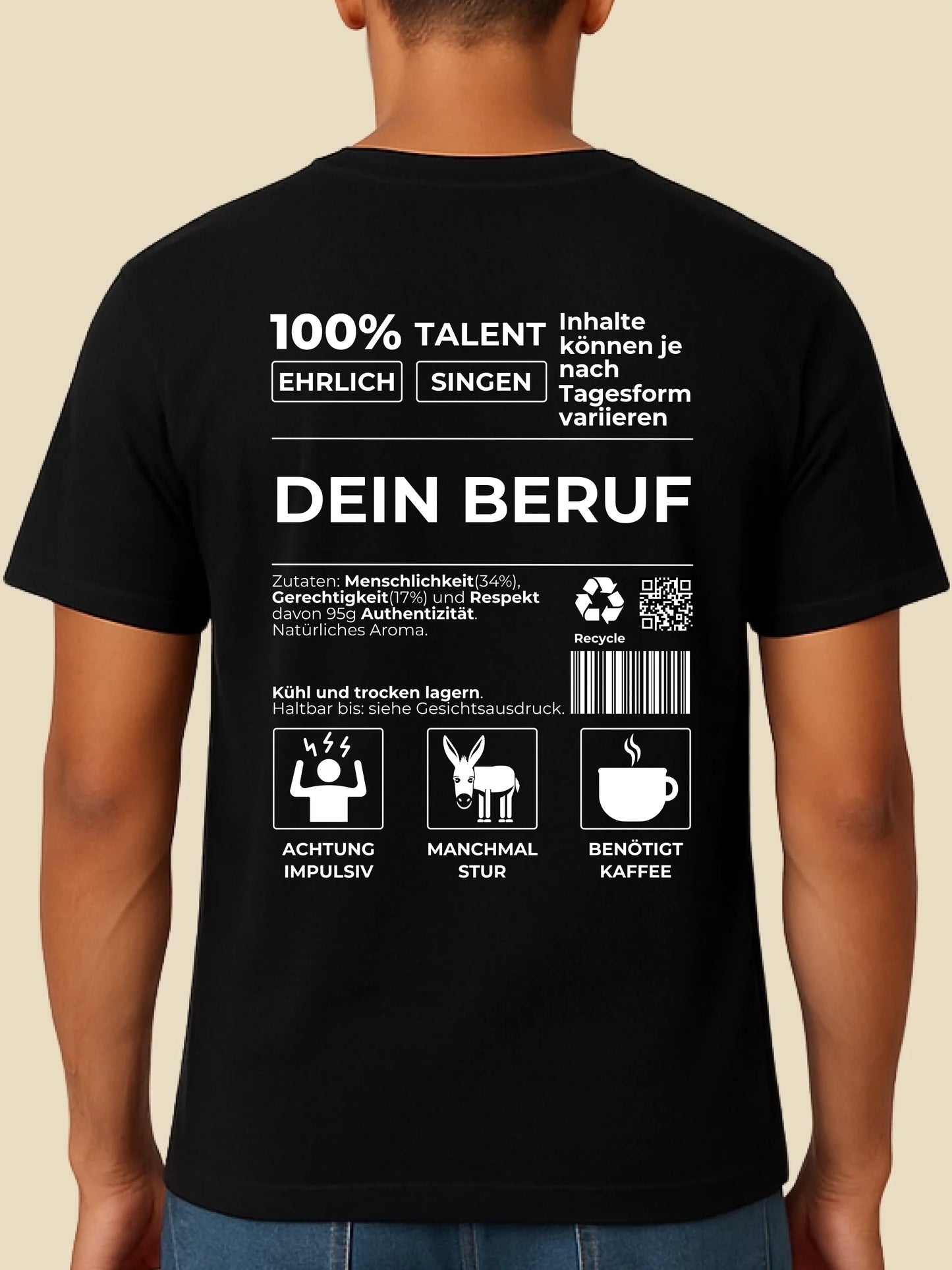 männlich mockup schwarz