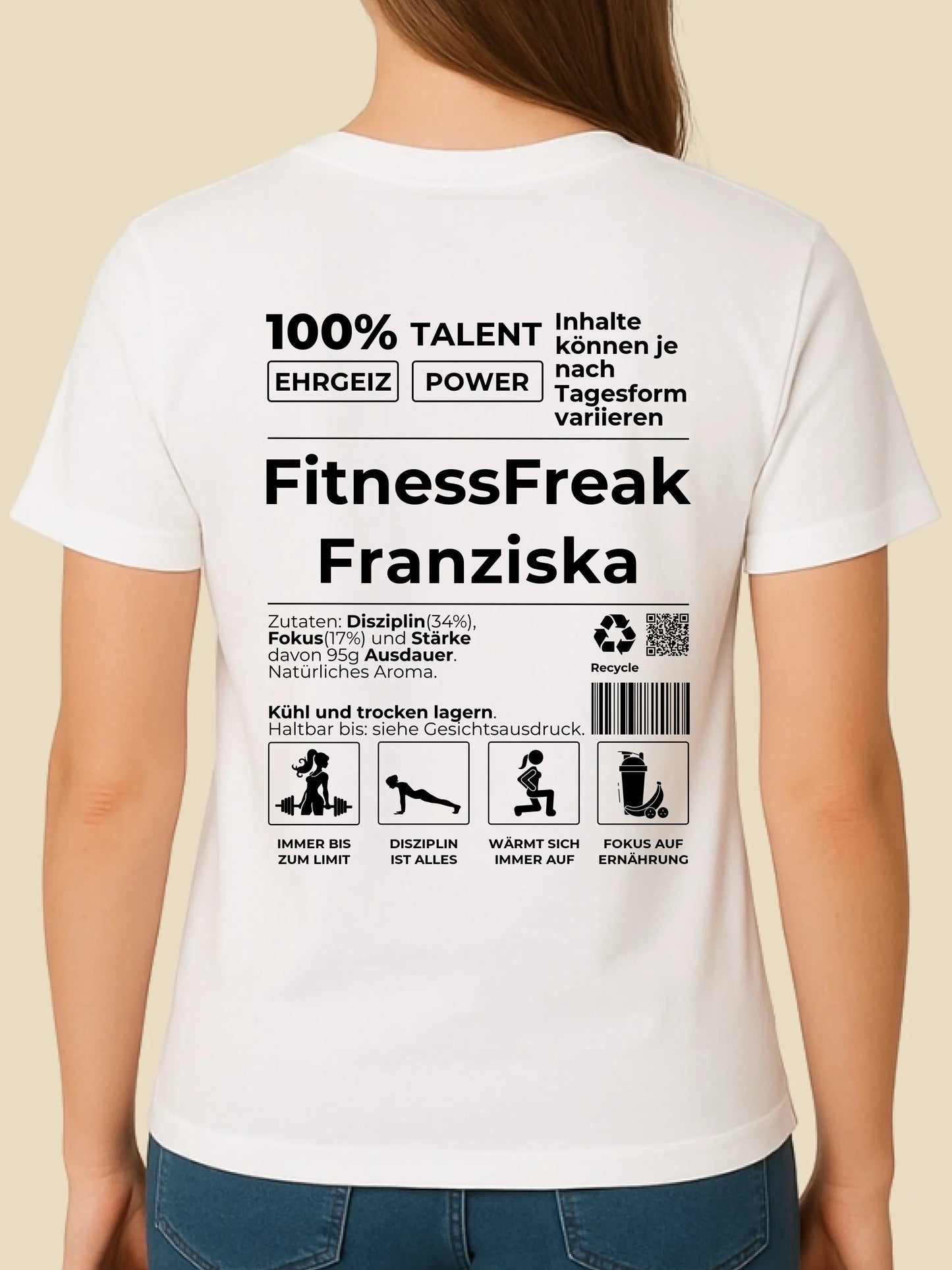 mockup frau weiss