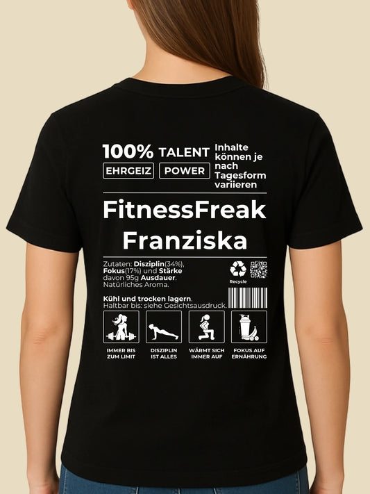 mockup frau schwarz