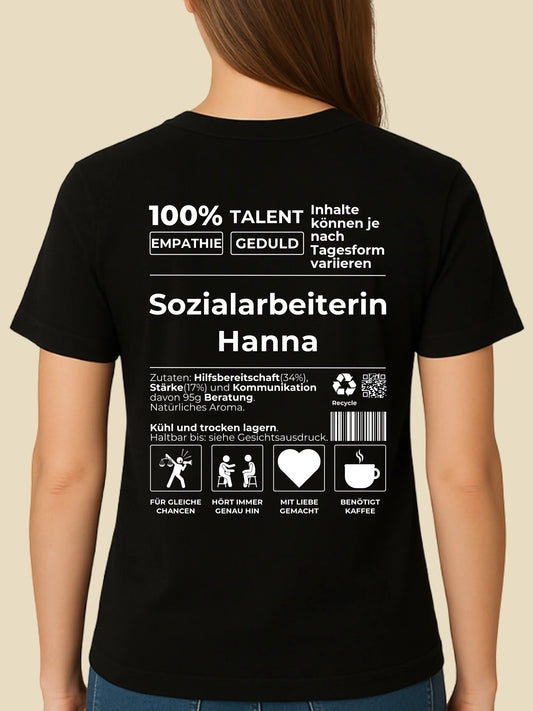 mockup frau schwarz