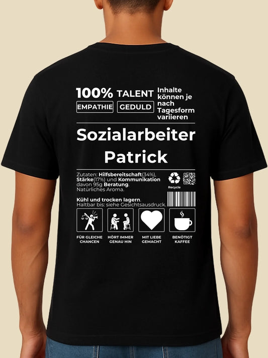 männlich mockup schwarz