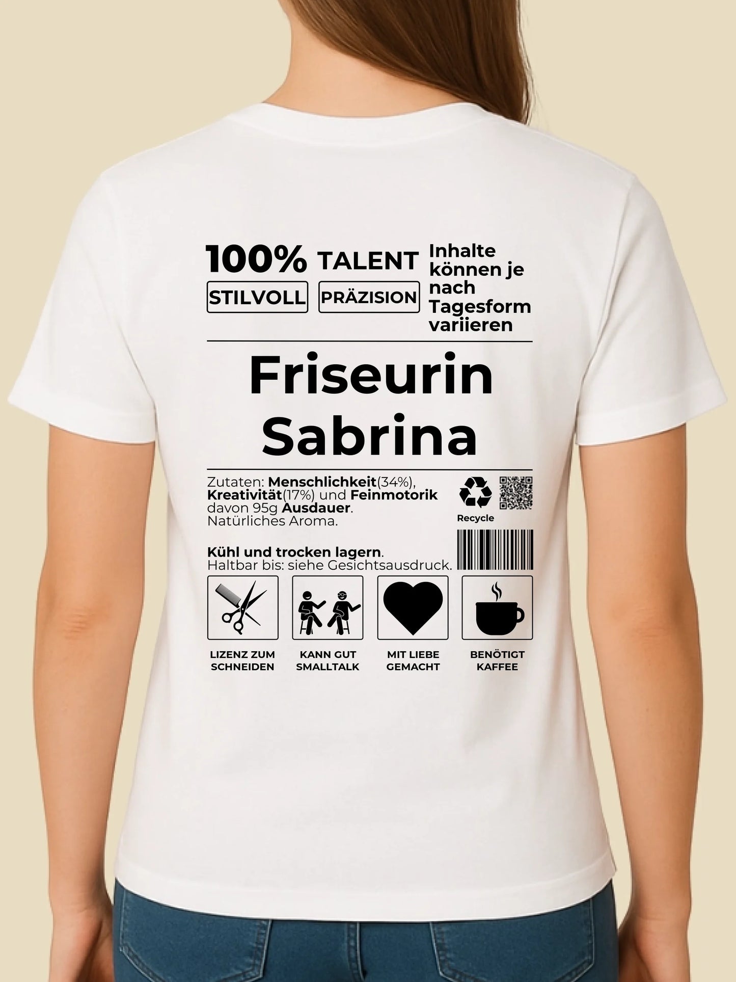 mockup frau weiss