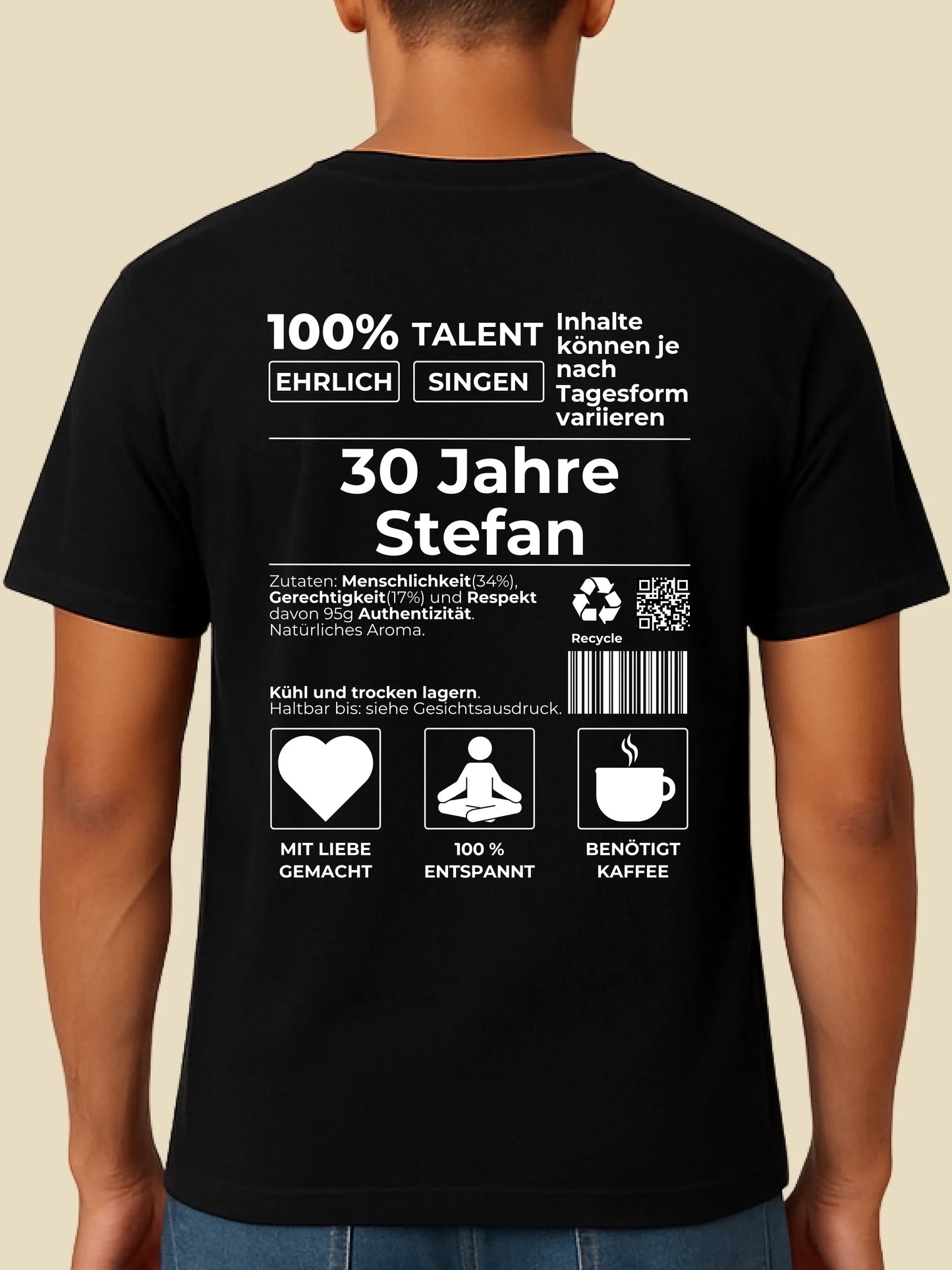 männlich mockup schwarz