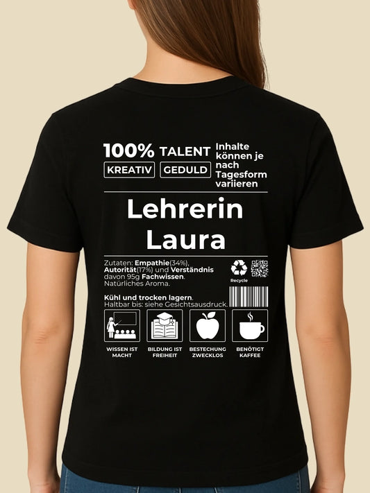 mockup frau schwarz