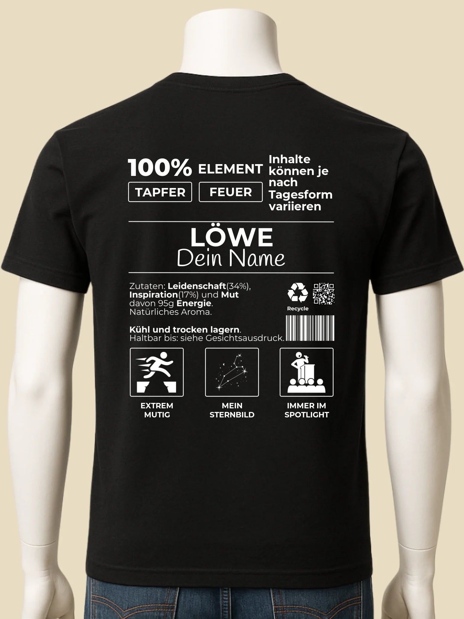 männlich mockup schwarz