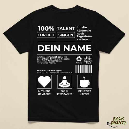 Personalisiertes "Dein Name" T-Shirt
