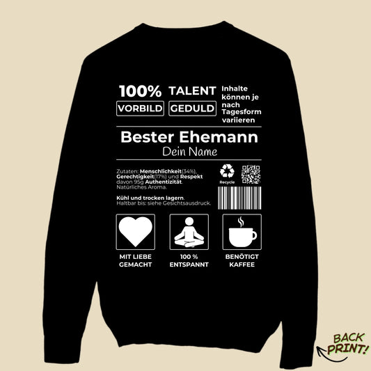 Personalisierter "Partner" Sweater