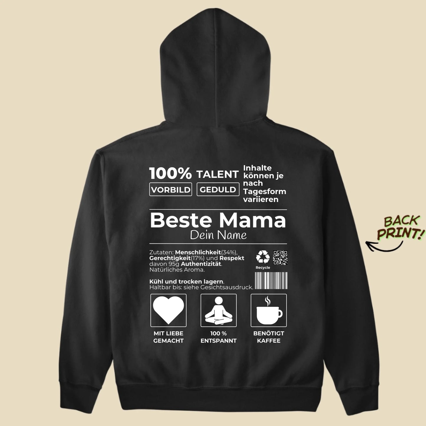 Personalisierter "Familien" Hoodie