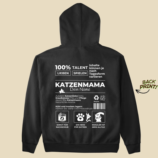 Personalisierter "Katzeneltern" Hoodie