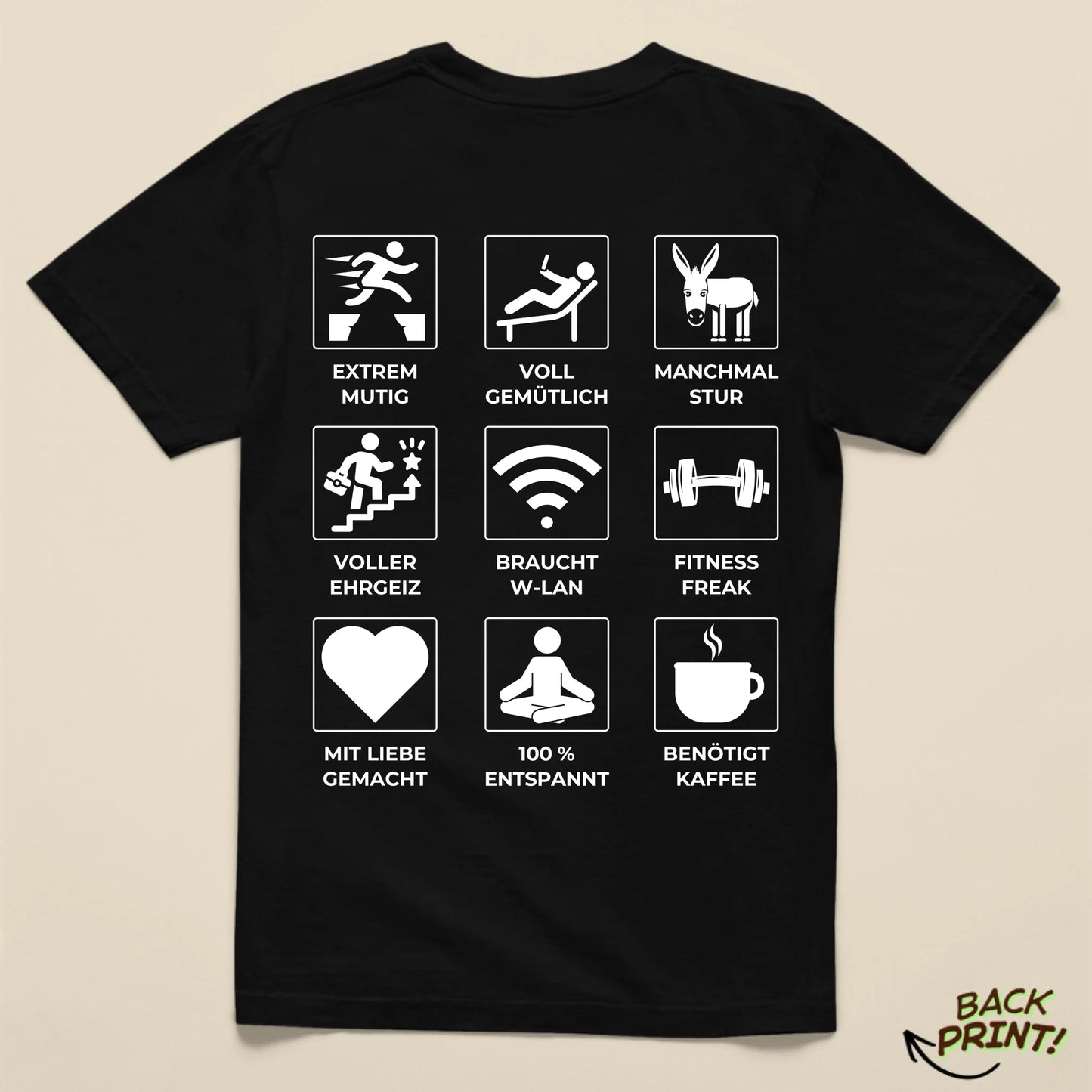 Personalisiertes "Symbole" T-Shirt